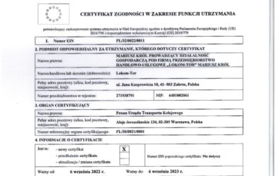 Certyfikat ECM